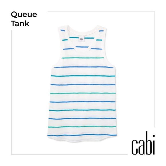 CAbi Tops Cabi 64 Queue Tank Spring 2022 Medium Euc Poshmark
